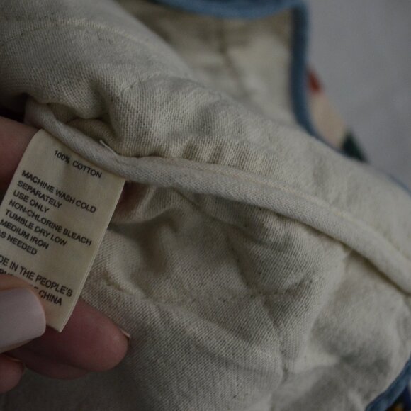 NWT $382 By Trovata Birds of Pardise August Quilted Medley Floral Jacket - Picture 8 of 8